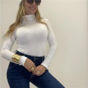 dolcevita felpato elasticizzato moda